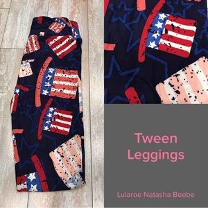 Lularoe Americana Tween Legging